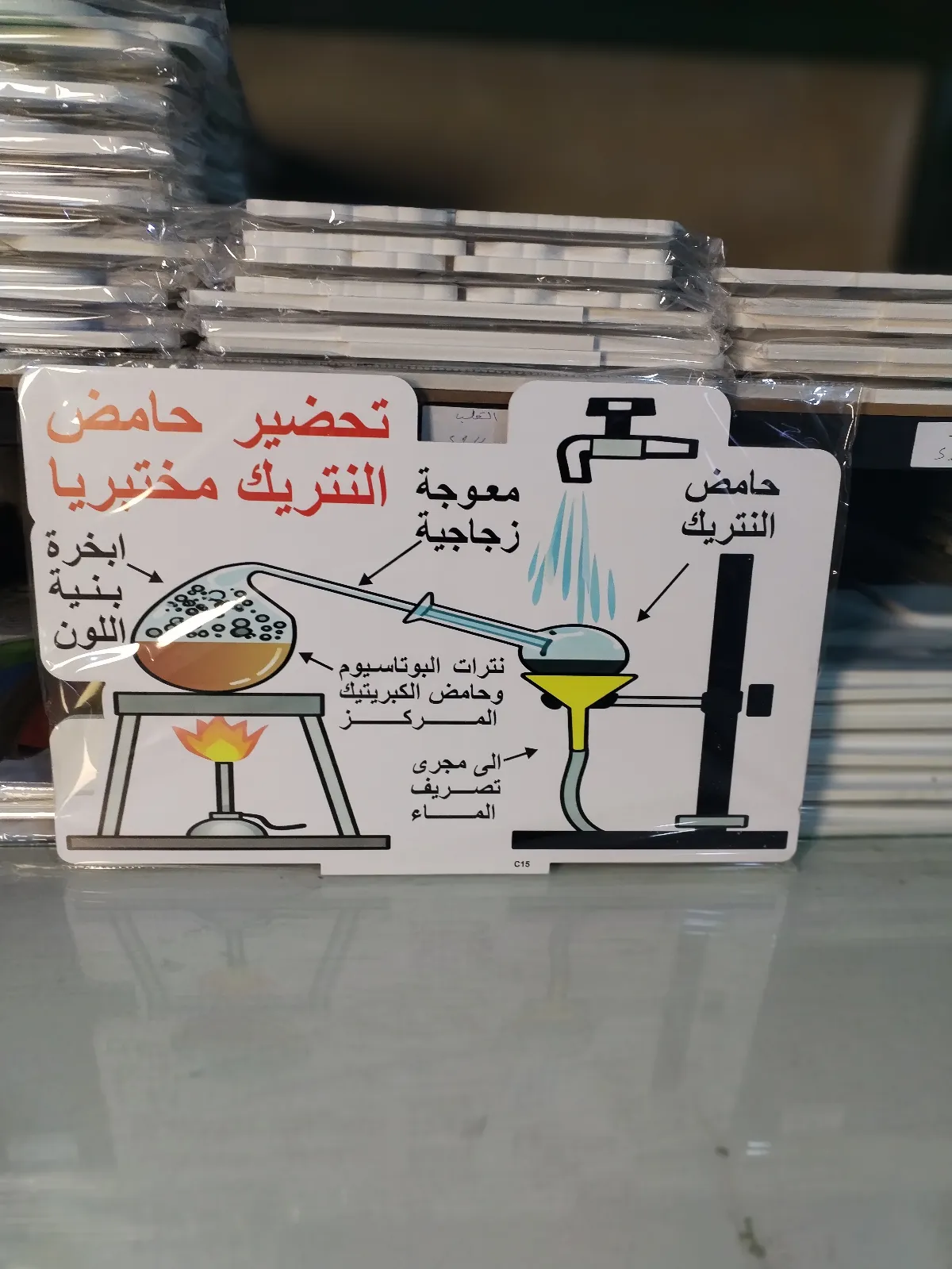 جهاز تحضير غاز النتريك