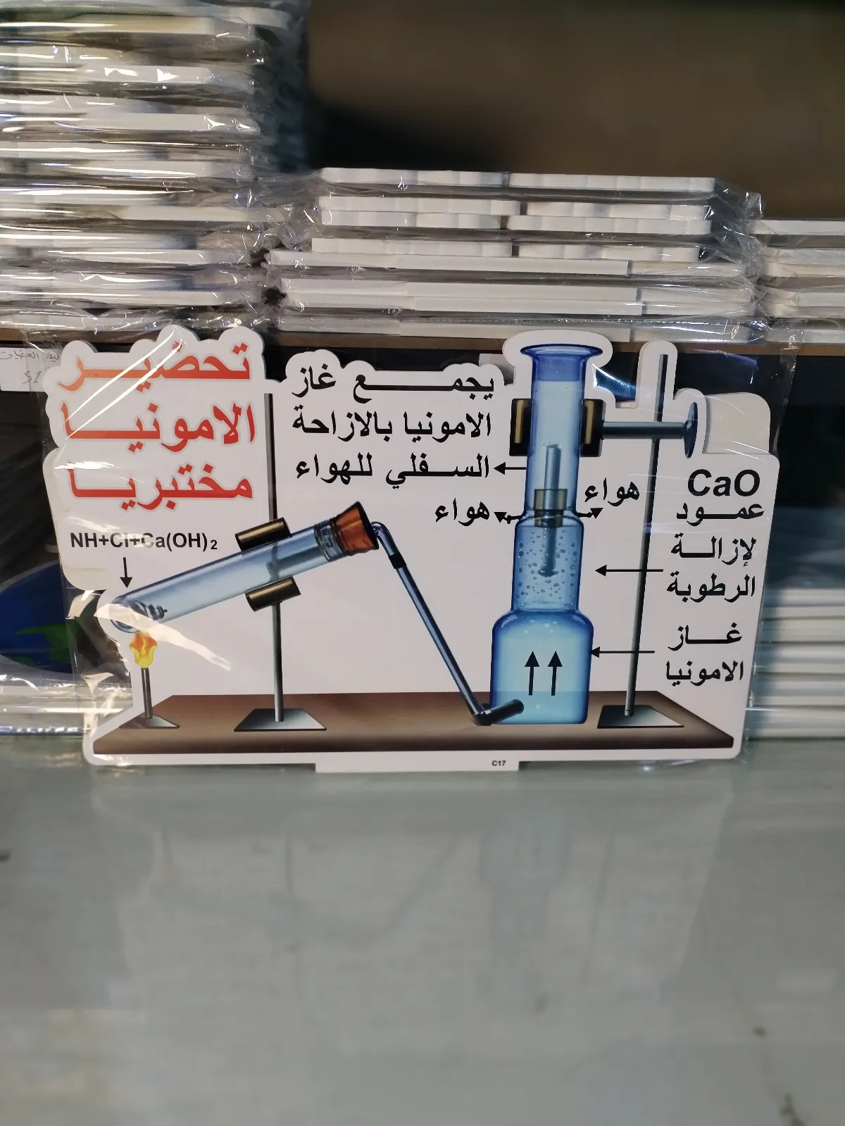 جهاز تحضير غاز الامونيا
