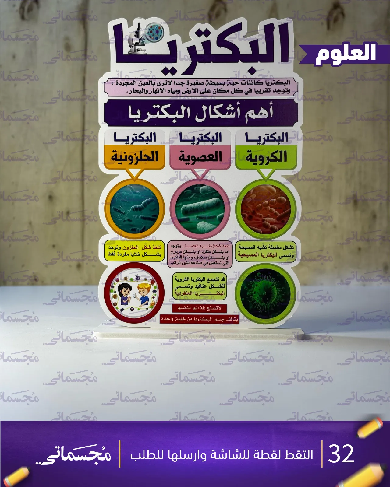 البكتريا